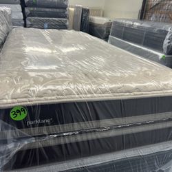 TWIN SIZE PARKLANE MATTRESS & BOX SPRING BED SET