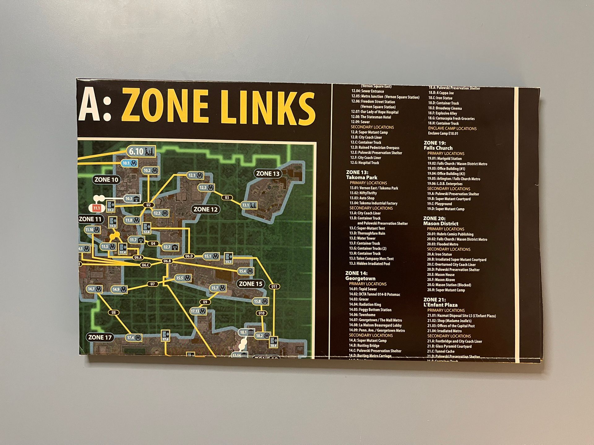 Fallout 3 Official Game Guide 2008 with Capital Wasteland Map All Platforms