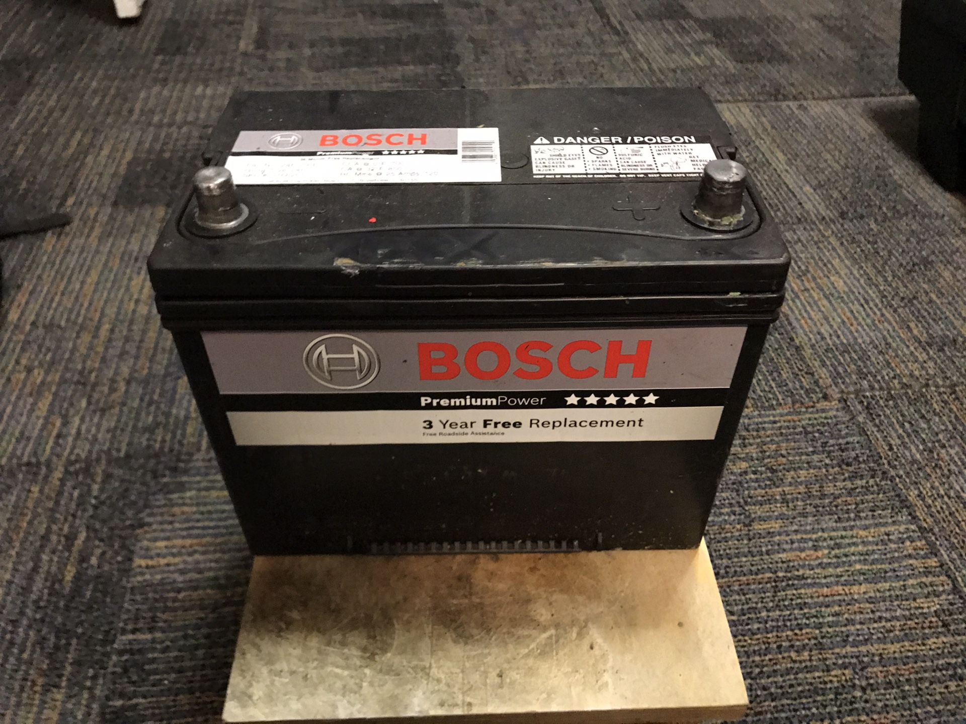 2019 BOSCH CAR BATTERY part#:24F