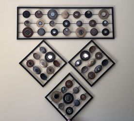 4 Piece New Metal Wall Art From Bed Bath 