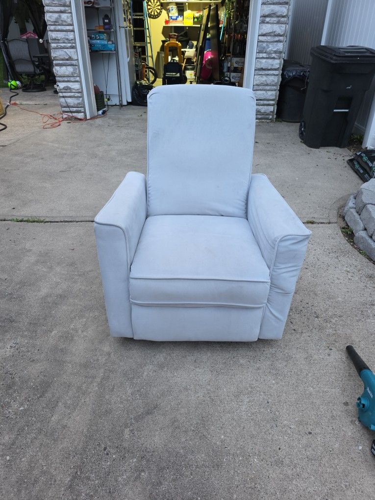 Nursery Glider Recliner -Baby Rocking Chair
