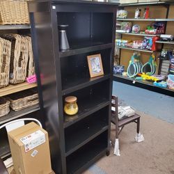 Black Bookcase New 90.00