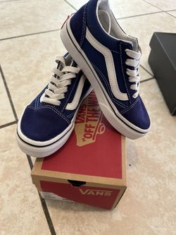 Dodger Blue Vans Kids Size 13