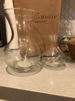 Princess house Vases