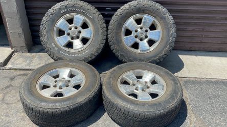 Toyota Tacoma 17 inch wheels 6 on 5.5 inches