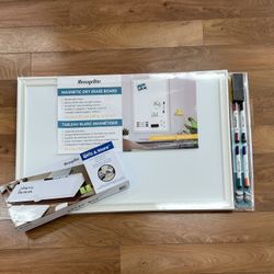 New White Board  and Storage