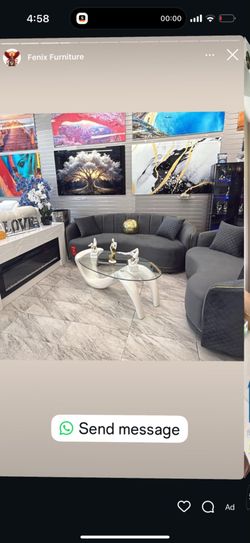 Sofa and loveseat. New.