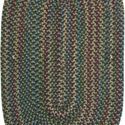 Colonial Mills Naples Oval - Dark Green 11x14