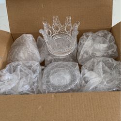 Glass Candle Holders