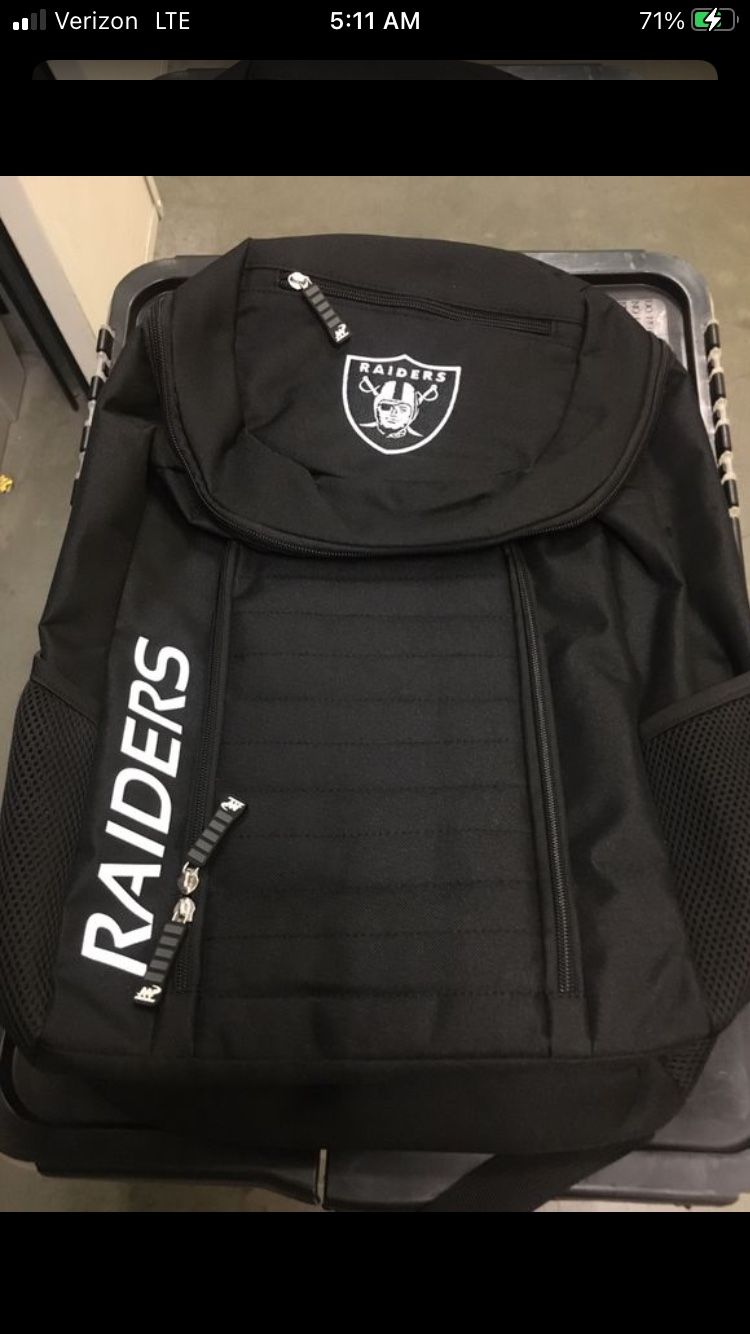 Raiders backpack