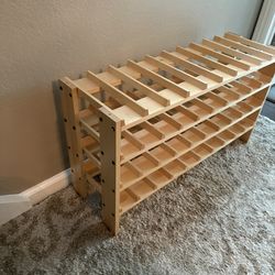 Wood Wine Rack