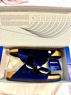 Birkenstock Arizona Sandals Navy Blue