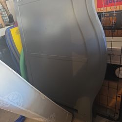 Crib And Mattress - Disassembled 