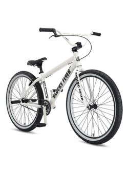 SE Bikes 26” Blocks Flyer- Arctic White