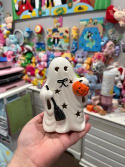 Light Up Ceramic Ghost