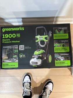 Greenworks 1900 psi power washerr