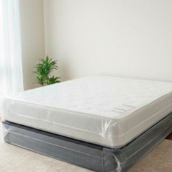 New Queen Size Mattress With Box spring Set Colchones Nuevos Queen Size 