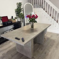Grey Dining Table 