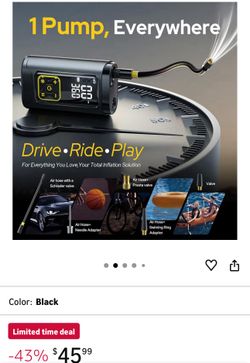 Portable Tire Infator 