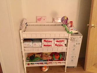 Baby changing table