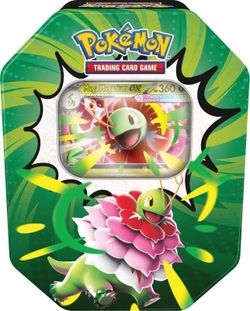 Pokémon TCG Mega Meganium ex Tin