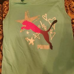 Teal Puma Shirt
