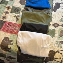 5 Wick  Repelling Fabric T Shirts… All 2XL