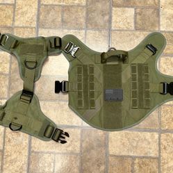 Rabbitgoo XL Molle Dog Harness 