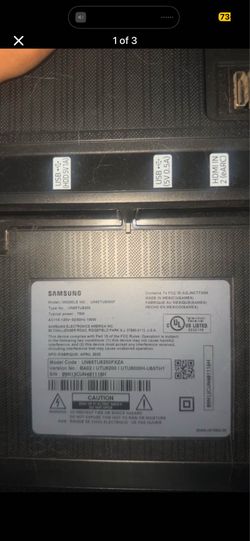 Samsung 65 inch tv