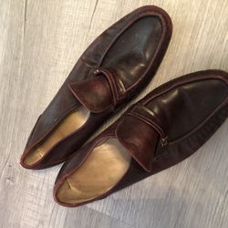 Leather men’s shoes size 9.5 comfortable sperry nautica calvin klein