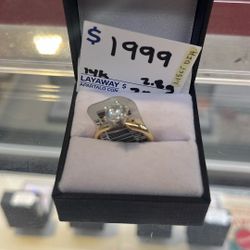 14K Diamond Ring