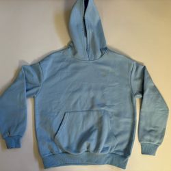 Alo Women’s Light Blue Pullover Hoodie Athleisure NWOT Size S