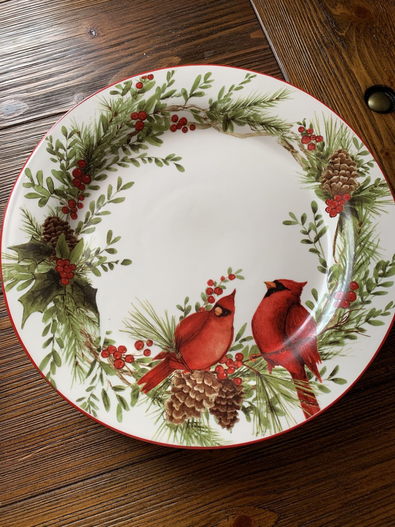12 Piece Holiday Dinner Ware Set