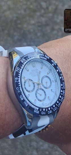 42mm Panda Automatic Chronograph Waterproof New