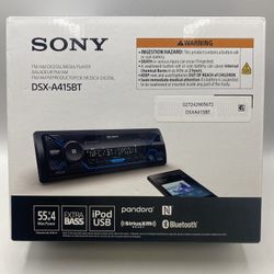 Sony FM/AM Digital Media Player Bluetooth & Satellite Radio - Black - DSXA415BT