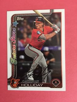 Autograph Card Signed By Jackson Holliday.