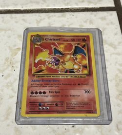 Charizard pokemon card