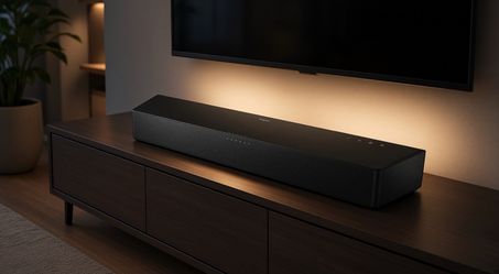 Philips 2.1 Soundbar Built-in Sub + Remote / 200W