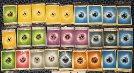 Pokemon Energy Cards Sealed