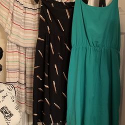 Lot Of 3 Beautiful Dresses
