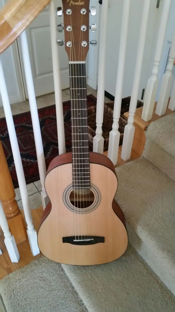 BRAND NEW FENDER MA-1 3/4 SIZE ACOUSTIC GUITAR