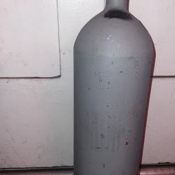 Empty Helium Tank