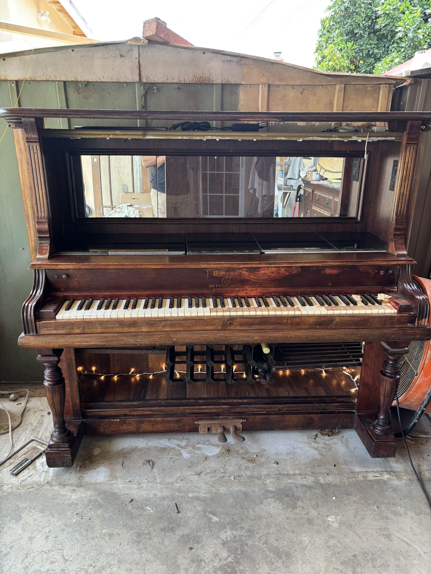Free Piano Bar rustic custom build