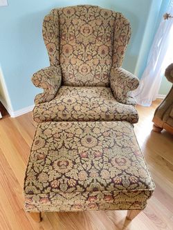 Gorgeous! Chair and Ottoman