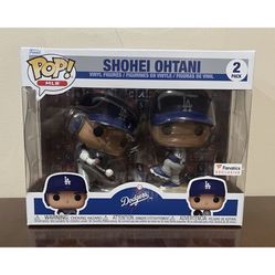 shoei ohtani 2 pack funko pop Dodgers 