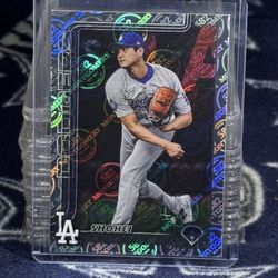 2025 Topps Short Print Shohei Ohtani 582 Montgomery Club Refractor 