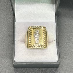 14K San Judas Men’s Ring 