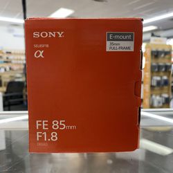 Sony 85MM 1.8
