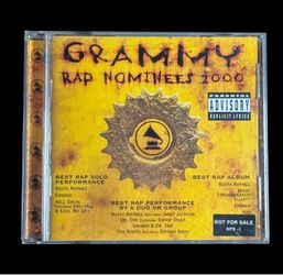 Grammy Rap Nominees 2000 Promo CD NFS-1 Eminem Dr. Dre Nas RCA