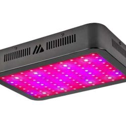 1000W LED Grow Light Triple Chips (15W LEDs) Full Spectrum Grow Light with UV&IR for Indoor Plants Veg and Flower